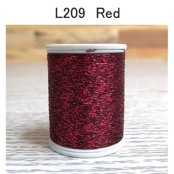 ジャストエース LAME THREAD(ラメスレッド)(L209 Red)